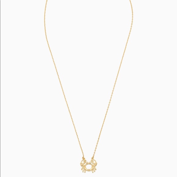 Kate Spade ♠️NWT Zodiac Cancer/Crab Charm Necklace - Picture 3 of 7